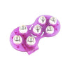 Small Body Massager With 7 Roller Balls Muscle Pain Relief Relax Massager Tool Neck Leg Back Massager Body Health Care new
