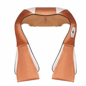 Electric Massage Cape 16 Massage Heads Infrared Therapy Neck Back Waist Pain Relief Health Care Household Massager Device