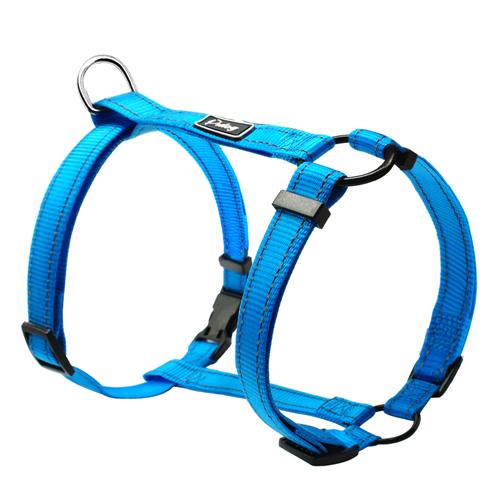 Reflective Nylon Dog Harness Adjustable Pet Walking Harnesses Vest For Small Medium Large Dogs 4 Colors S M L