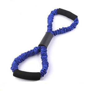 Resistance 8 Type Chest Expander Rope Cross fit Rubber Elastic Band Fitness Sport Gym Yoga Band Elastic Stretching Exercises