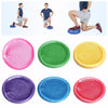 Inflatable Massage Yoga Ball Fitness Cushion Mat Universal Yoga Wobble Stability Balance Massage Cushion Mat with Air Pump