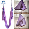 5m sets lavender purple color flying Yoga Hammock Swing Trapeze Anti-Gravity Inversion Aerial Traction Devicefor home& studio