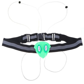 Illuminated Reflective Vest Belt 3 Modes LED Lights Adjustable Safety Gear Sports Night Running Cycling Vest for Child Men Women