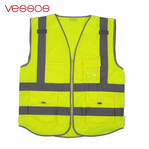High Visibility Reflective Vest Clothes Cycling Reflective Safety Waistcoats