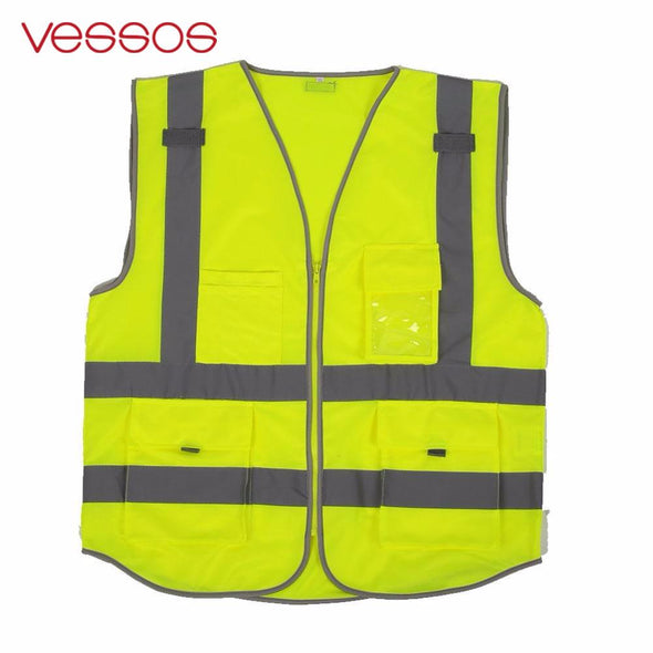 High Visibility Reflective Vest Clothes Cycling Reflective Safety Waistcoats