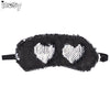 Women Girls Funny Reversible Sequins Mermaid Sleeping Eye Masks DIY Color Changing Party Mask Drop Shipping