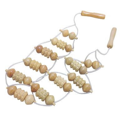 High Quality Back Massage Tools For Men Women Natural Wooden Wheel Waist Care Roller Personal Body Care Health Masager  FB