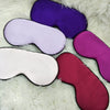 Portable Silk Imitation Mask Eyes Cover Sleeping Eye Shade Sleep Mask 6 Colors Bandage  Eyes For Sleep/Travel Women Men
