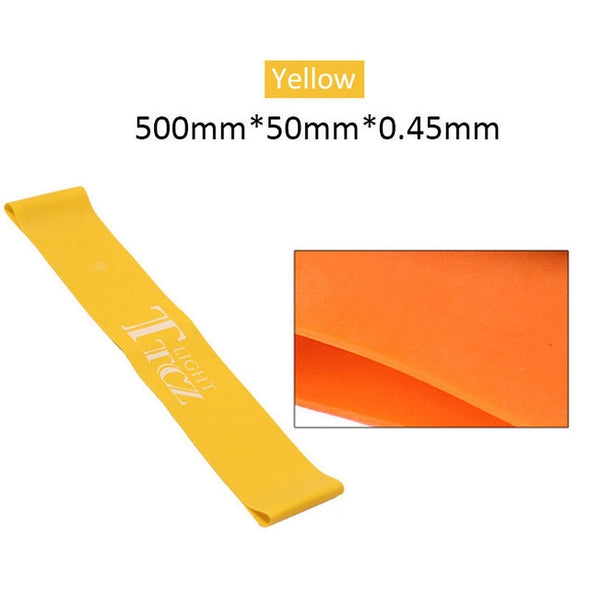 Elastic Band Tension Resistance Band Exercise Workout Ruber Loop Crossfit Strength Pilates Training Expander Fitness Equipment
