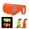 Reflective Dog Vest Safety Fluorescent Dog Clothes Waterproof Luminous Clothing Protect Dogs From Cars & Hunting Accidents S M L