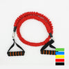 20 LB 1.2 m Fitness Chest Expander Pilates Resistance Bands Portable Puller Sports Exercise Muscle Training Rope Yoga Cable Tube