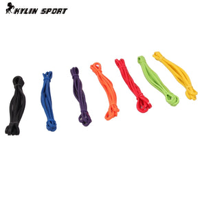 Fitness Equipment  Loop Pull Up Physical Resistance Bands Rubber Expander Bands Length 208cm