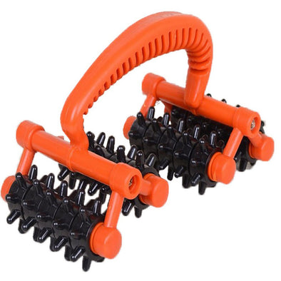 Practical Design Mini Manual Lunar Rover Back Massager Full Body Men Women Cervical Vertebra Massage Roller Best Gift Hot Sale