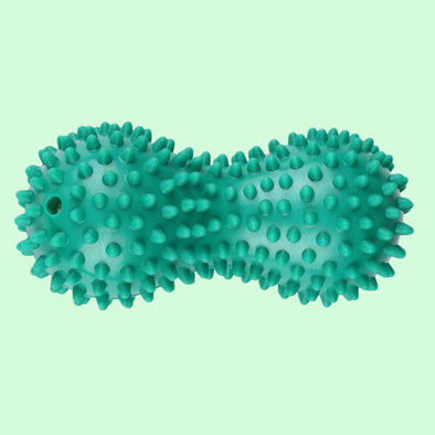 Peanut Shape Spiky Massage Ball Roller PVC Foot Trigger Point Massager