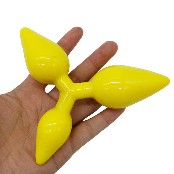 NEW Butt Plug Set Anal Beads With 3 Heads Anal Plug Prostata Massage Dilatador Anal Dildo Butt Plugs Sex Toys For Women Men