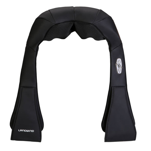 LANDWIND Neck Back Massager 8 Rotating Shiatsu Massage With Heat Deep Kneading Massage for Office Home Car