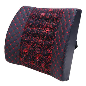 1Pcs 12V Electric car auto Massage Waist Seat Support Massage Lumbar Support Car Interior Backrest High-end Auto Supplies Pillow