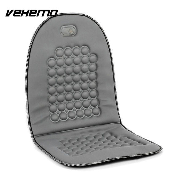 Vehemo Magnetic Car Vehicle Bubble Seat Cushion Cover Massage Therapy Office Pad Gray