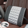 Atreus 12V car seat massage lumbar support cushion for BMW E46 E60 Ford focus 2 Kuga Mazda 3 cx-5 Volkswagen Polo Golf 4 6 GTI