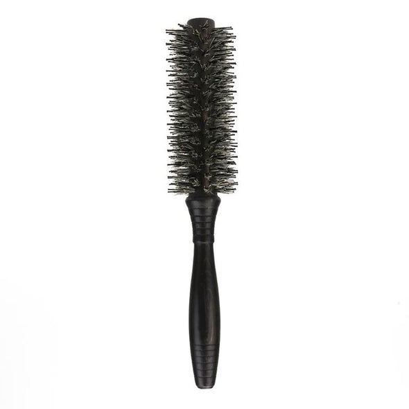 3 Size Anti-static Roll Round Hair brush Bristles Wood Handle  Combs Curling Hair Scalp Massage Comb Hair Brush Styling Tools
