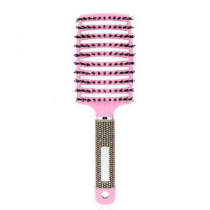 1PC Solid Women Hair Combs Bristle Hair Makeup Brushes Scalp Massage Comb Wet Hair Brush Salon Hairdressing Styling Tools